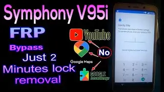 Symphony i95 Frp Bypass Google Lock Remove Gmail Lock Remove Android V. 9 .0 .8, 0