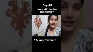 Day 48 Never skip this line peak mentality #youtubeshorts #short#power #viral #mindset