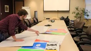 Wipebook 3 sheets coming off the press!