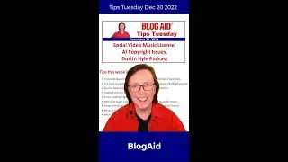 Tips Tuesday &ndash; Social Video Music License, AI Copyright Issues, Dustin Hyle Podcast