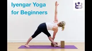 Iyengar Yoga for Beginners - 20 minute Standing Sequence.