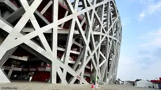Beijing Olympic Park BIRD&rsquo;s NEST STADIUM Visit Review @ 北京市朝阳区 邮政编码 Chaoyang China 🇨🇳 