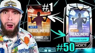 I Saved EVERY Headliner Pack (1-50) For A MASSIVE Pack Opening!
