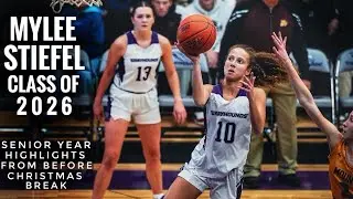 Senior Year Basketball Highlights Before Christmas Break - Mylee Stiefel