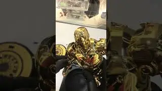 UNBOX HOT TOYS EXCLUSIVE - HOT TOYS #MMS764D69 - Iron Man Mark III (Golden Color Version) #hottoys
