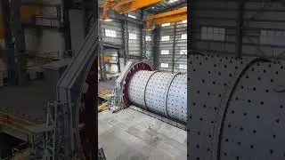 The ball mill in the cement plant is working normally.#Ball mill #Mill