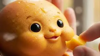 Mango eat mango #ai #aivideos #aigenrated 