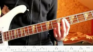 The Knife - Heartbeats ( Bass Tutorial with TABS )
