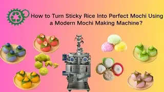 Mochi Making Machine for apanese Mochi Daifuku Dorayaki Filled Cakes Korean Rice Cake Balls Chapssal
