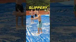 OH WAIT&hellip; IT&rsquo;S SLIPPERY 😂