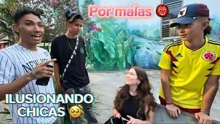 ILUSIONANDO CHICAS EN LA CALLE CON DINERO !!