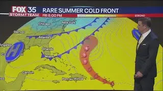 Rare summer cold front could steer Tropical Storm Ernesto away from Florida