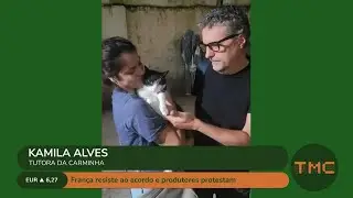 Brazilian model wins award at the New York Film Festival.