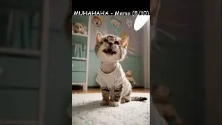 🗣🐱 MUHAHAHA Meme &ndash; Original Edit Audio (U Ha ha ha Cat Version) | #muhahaha #memes #cats #aivideo