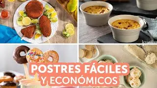 Postres fáciles y económicos | Kiwilimón