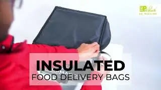 EcoPolypack Insulated food delivery bags | Great food deserves great delivery