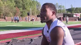 Star Hartfield LB has life changing experience after rollover car crash