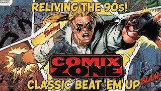 Comix Zone 1995 Classic Beat'em up