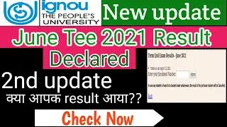 Result update June tee 2021 || June tee 2021 result 2nd update