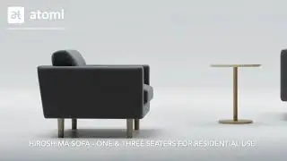 atomi | Japanese Designs | Hiroshima Sofa | JapanMade | #04-26/27 Mandarin Gallery | www.atomi.shop