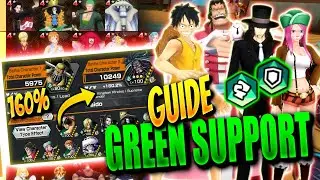 GREEN SUPPORT! Who To Buy From The Battle Point Shop? - ONE PIECE BOUNTY RUSH GUIDE