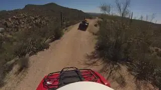 Vid #74 - Sonoran Desert trail ride on 2016 Honda Rancher 4x4 DCT EPS (3/17)