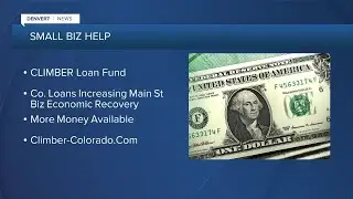 Colorado offering loans to small businesses