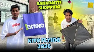 Sankranti shopping🛍️ big kite, flying #ridervishnu ￼￼￼