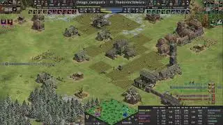 Aoe2 3vs3 Lombardia 2025 07 early aggression malay spam!