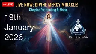 19th January 2026 - 🙏 Divine Mercy Chaplet | Live Catholic Prayer - 3pm GMT