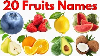🍎 Fruits for Kids | Learn Fruit Names, Colors & Tastes | Educational Video for Toddlers