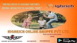 Highrich Plan Presentation in Hindi - Hawk International