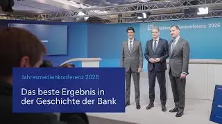Das beste Ergebnis in der Geschichte der Bank – Highlights der Jahresmedienkonferenz 2026