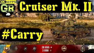 World of Tanks Cruiser Mk. II Replay - 10 Kills 1.3K DMG(Patch 1.4.0)
