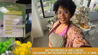 VENDOR LIFE: Selling my travel candles at a Wellness & Networking Event #smallbusiness