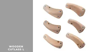 WOODEN CUTLASS L | WOODEN HOLDS EUROHOLDS