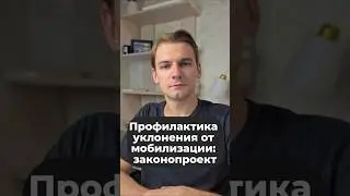 Профилактика уклонения от мобилизации: законопроект #мобилизация #новости