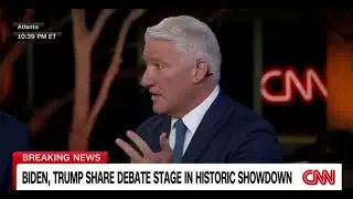 CNN Anchor John King's Immediate Reaction to the Debate