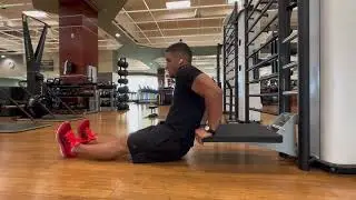 Bench Dips- straight legs