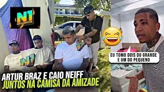 🤣 ARTUR BRAZ E CAIO NEIFF JUNTOS NA CAMISA DA AMIZADE KK