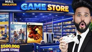 I Opened My Own Gaming Store | Selling GTA 6 & PS5 | Mall Simulator #4