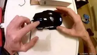 Gearbest - unboxing JWFY USB Wired Gaming Mouse Seven Buttons Support 5500DPI Resolution with LED
