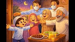 Ramzan Rhymes for kids | Muslim Rhymes | Kids Rhymes | Mini Muslims | Moral Rhyme for kids❤️