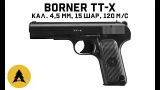 Пистолет пневматический Borner TT-X