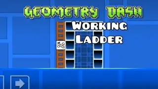 How to make WORKING LADDER | Geometry Dash