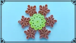 How to make Quilling Tealight Holder / Paper Quilling Craft / Creative V