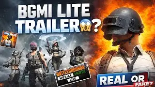 BGMI LITE TRAILER 😱BGMI LITE AA GYA 🤔 #pubglite #pubgmobile #bgmi #update #0.20.0