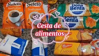 Cesta de Alimentos da empresa / mudou algum item? 🥙