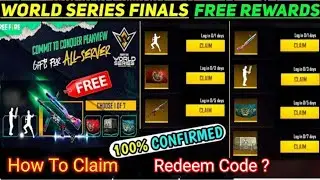 Pcv Rewards Events Free Fire || Get Free Live Viewers Milestone Rewards ||How To Claim FFWS Rewards
