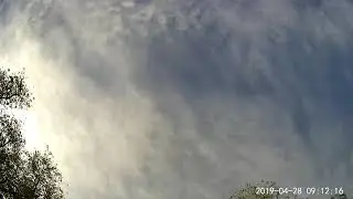 Cloudcam timelapse April 29, 2019